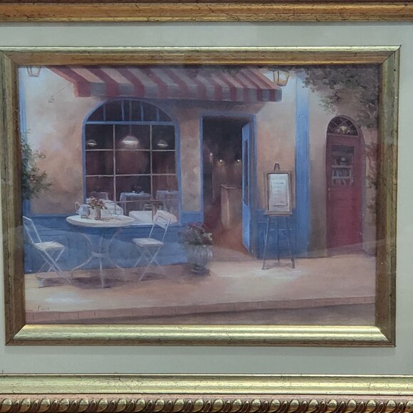 Framed Wildlife Print Duck Geese Water Artist Signed Anni Moller 1968 Wall Art - Picture 12 of 12